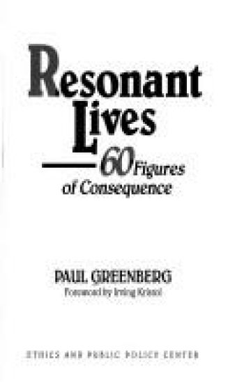 Resonant Lives