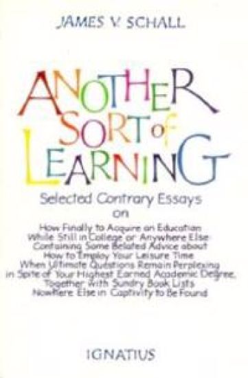 Another Sort of Learning