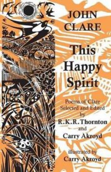 This Happy Spirit – John Clare, kirjan kansikuva