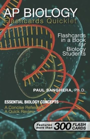 AP Biology Flashcard Quicklet: Flashcards in a Book for Biology Students