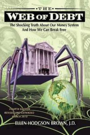 Web of Debt – Ellen Hodgson Brown, kirjan kansikuva