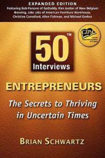 50 Interviews – Brian Schwartz, kirjan kansikuva