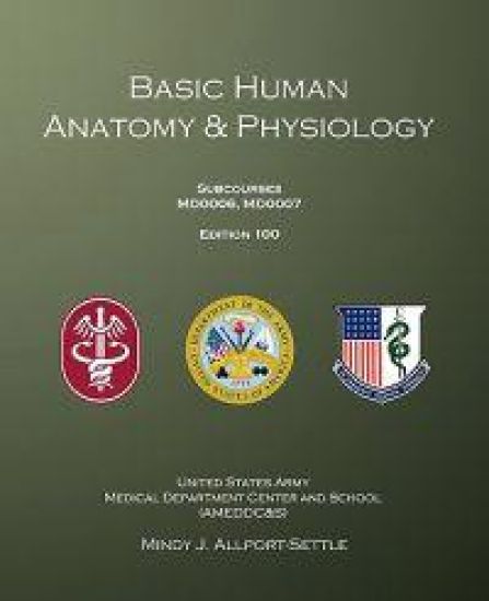 Basic Human Anatomy & Physiology: Subcourses MD0006, MD0007; Edition 100