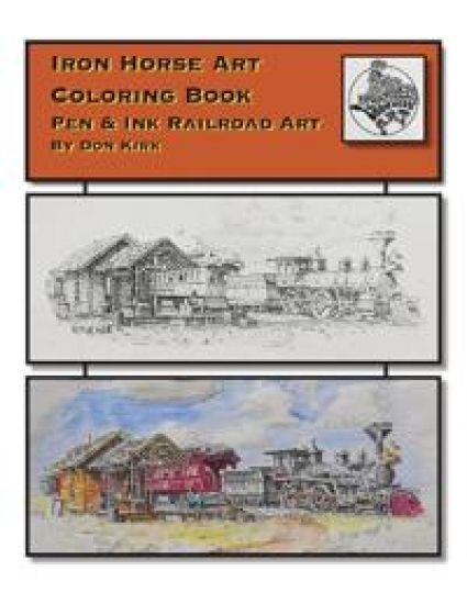 Iron Horse Art Coloring Book