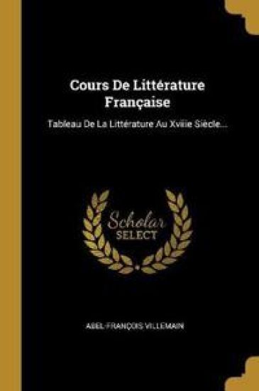 Cours De Littérature Française