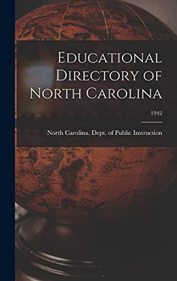 Educational Directory of North Carolina; 1942