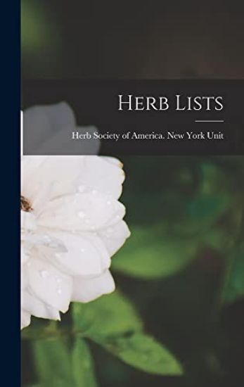 Herb Lists