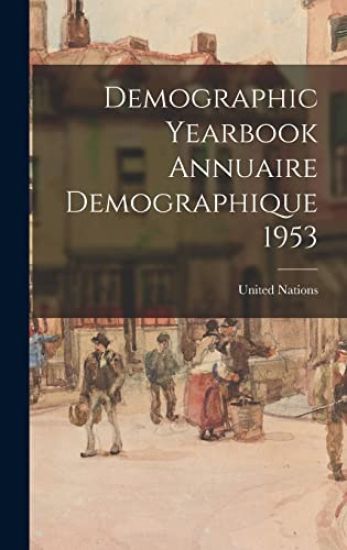 Demographic Yearbook Annuaire Demographique 1953 – United Nations, kirjan kansikuva