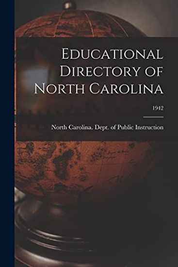 Educational Directory of North Carolina; 1942