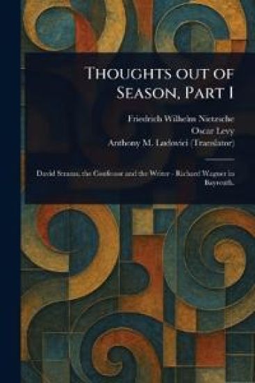 Thoughts out of Season, Part I