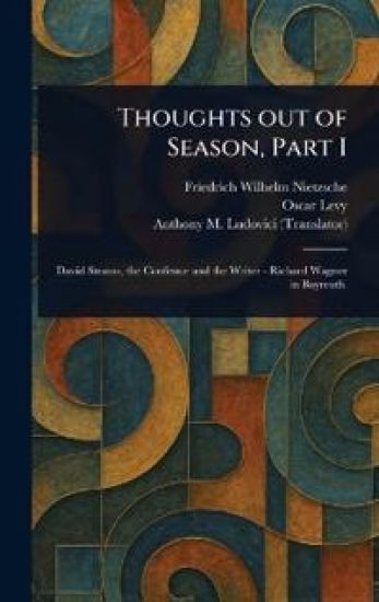 Thoughts out of Season, Part I