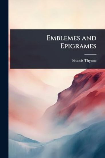 Emblemes and Epigrames