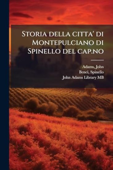 Storia della citta' di Montepulciano di Spinello del cap.no