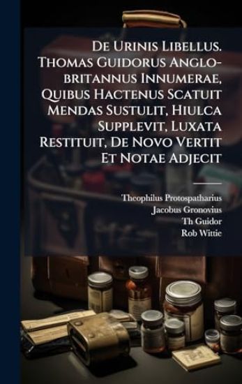 De Urinis Libellus. Thomas Guidorus Anglo-britannus Innumerae, Quibus Hactenus Scatuit Mendas Sustulit, Hiulca Supplevit, Luxata Restituit, De Novo Vertit Et Notae Adjecit