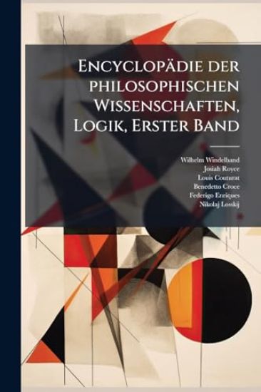 Encyclopädie der philosophischen Wissenschaften, Logik, Erster Band