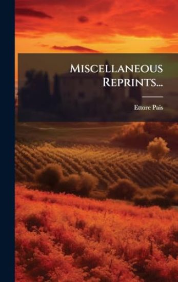 Miscellaneous Reprints...