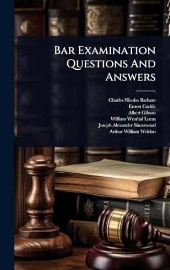Bar Examination Questions And Answers