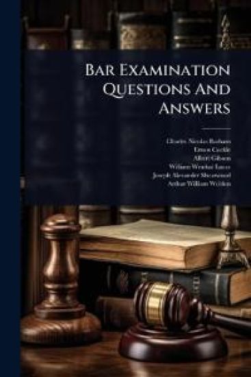 Bar Examination Questions And Answers