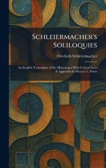 Schleiermacher's Soliloquies