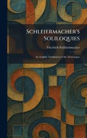 Schleiermacher's Soliloquies