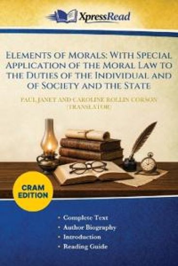 Elements of Morals – Paul Janet, kirjan kansikuva