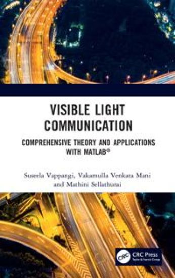 Visible Light Communication – Suseela Vappangi, kirjan kansikuva