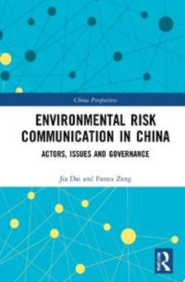 Environmental Risk Communication in China – Jia Dai, kirjan kansikuva