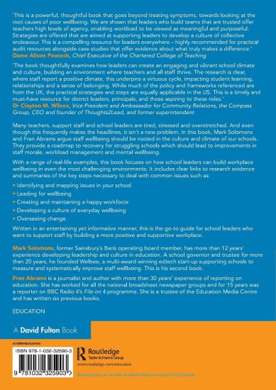 What Makes Teachers Unhappy, and What Can You Do About It? Building a Culture of Staff Wellbeing
