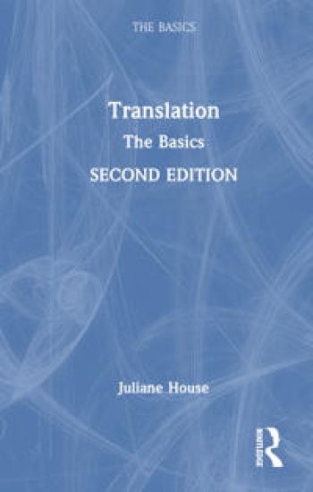 Translation: The Basics – Juliane House, kirjan kansikuva