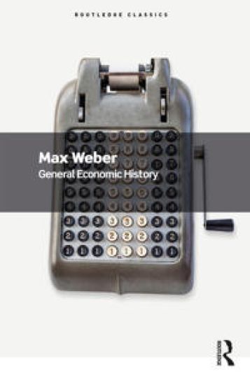 General Economic History – Max Weber, kirjan kansikuva