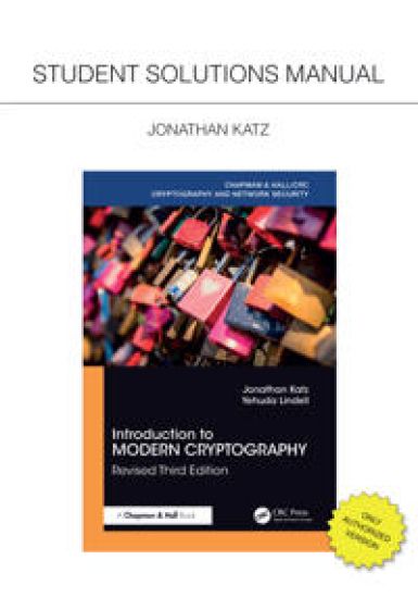 Introduction to Modern Cryptography, Revised Third Edition