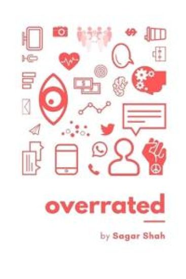 Overrated – Sagar Shah, kirjan kansikuva