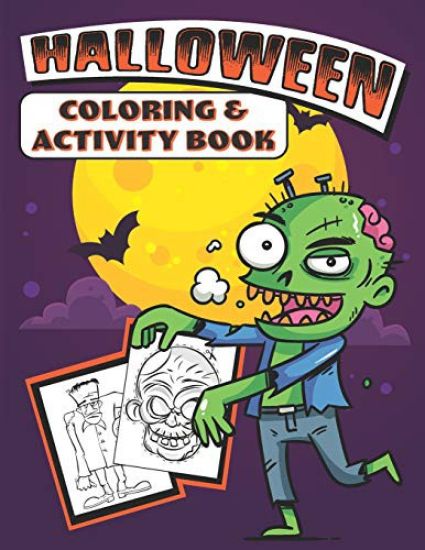 Halloween Coloring & Activity Book
