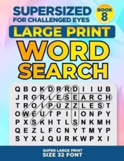 SUPERSIZED FOR CHALLENGED EYES, Book 8