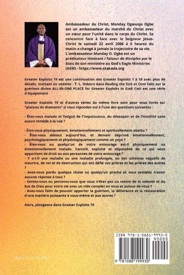 Grands Exploits - 19 Mettant en vedette - TL Osborn dans la guérison des malades et cent faits..
