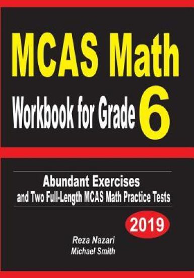 MCAS Math Workbook for Grade 6