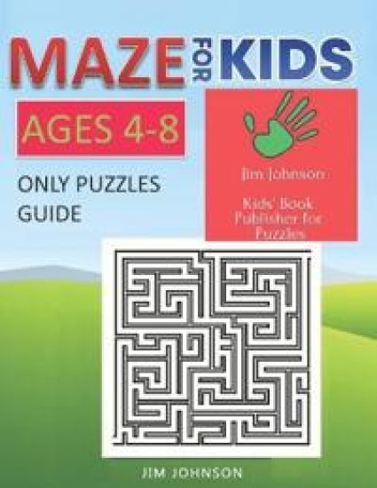 Maze for Kids Ages 4-8 - Only Puzzles No Answers Guide You Need for Having Fun on the Weekend: Contains 100 Mazes of Full Page Size 8.5x11 Inches