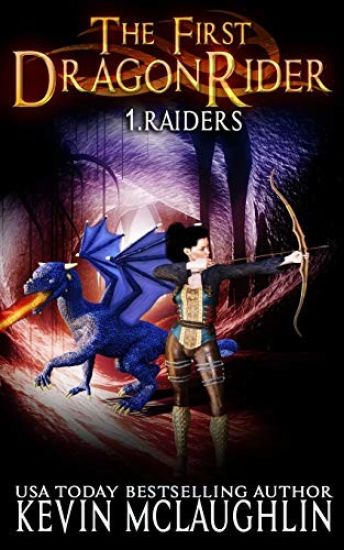 The First DragonRider: Raiders – Kevin McLaughlin, kirjan kansikuva