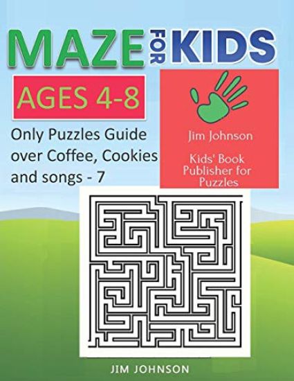 Maze for Kids Ages 4-8 - Only Puzzles No Answers Guide You Need for Having Fun on the Weekend - 7: 100 Mazes Each of Full Size A4 Page - 8.5x11 Inches