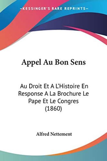 Appel Au Bon Sens