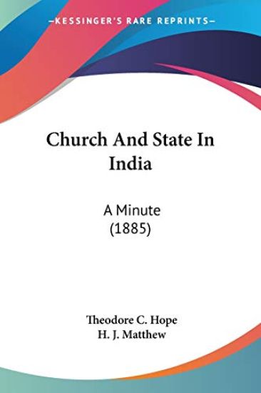 Church and State in India