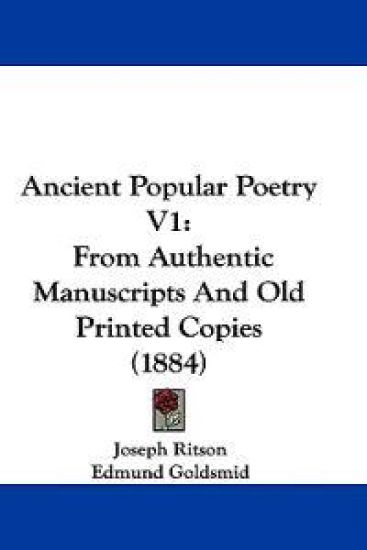 Ancient Popular Poetry