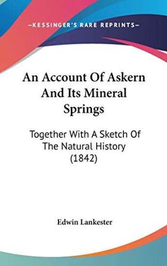 Account Of Askern And Its Mineral Springs