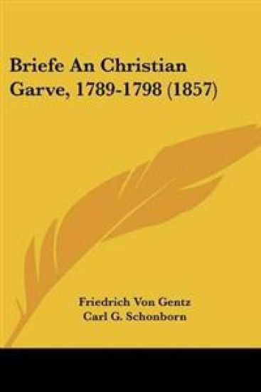 Briefe An Christian Garve, 1789-1798 (1857)