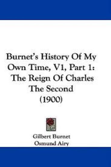 Burnet's History of My Own Time