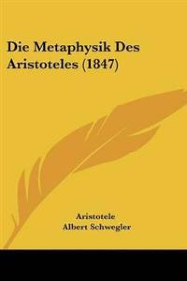 Metaphysik Des Aristoteles (1847)