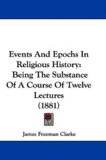 Events and Epochs in Religious History