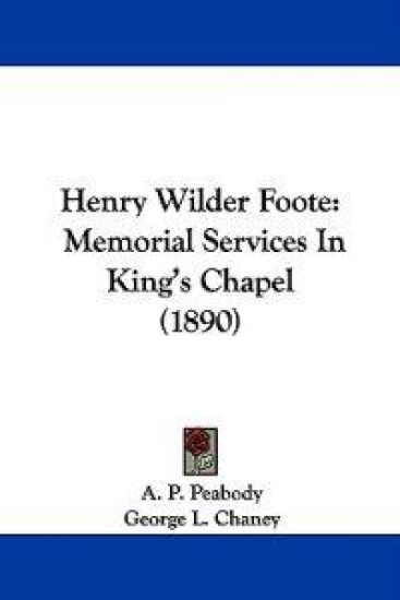 Henry Wilder Foote