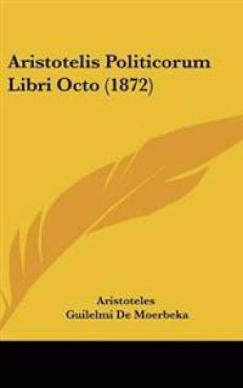 Aristotelis Politicorum Libri Octo (1872)