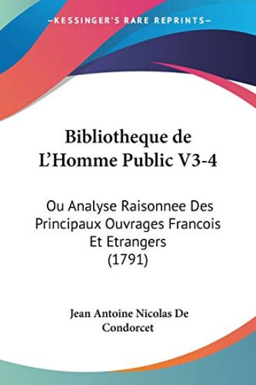 Bibliotheque De L'Homme Public V3-4